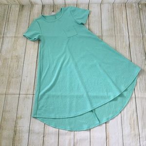 LuLaRoe Carly Mint Dress - Size S - EUC